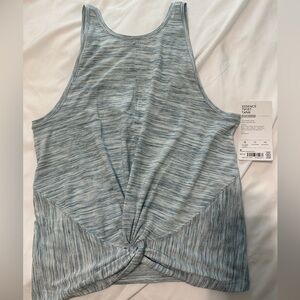 Athleta Blue Twist Tank Top